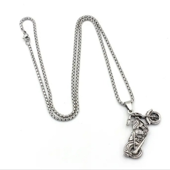 Motorcycle Necklace - Picture 10 of 10